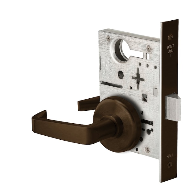 Best Grade 1 Passage Mortise Lock, 15 Lever, H Rose, Non-Keyed, Oil-Rubbed Bronze Fnsh, Field Reversible 45H0N15H613 - main